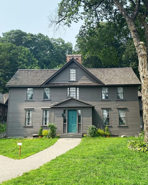 Louisa May Alcott’s Orchard House on a summer day in July. It was my birthday, to be exact—July 17. Little Women Costumes, Castle In The Air, Fall Pinterest, Orchard House, New England Fall, Historical Fiction Books, Happy October, Louisa May Alcott, Stay With Me