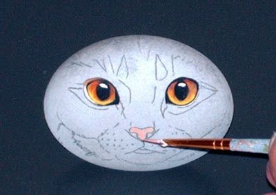 ANCIENT GRAFFITI: STEP BY STEP / IN PROGRESS CAT FACE Graffiti Step By Step, Ancient Graffiti, Kitty Face Paint, Painted Rock Animals, Cat Faces, Rock And Pebbles, Art Rock, Paint Rock, Pet Rocks