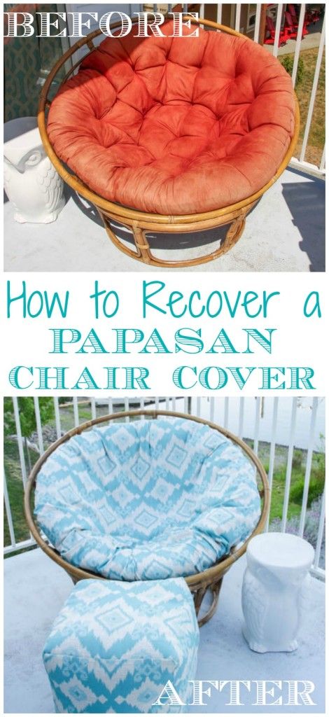 Such a great tutorial on how to recover a papasan chair cover - makeover your old papasan chair cover easily Papasan Chair Cover, Papasan Cushion Cover, Outdoor Papasan Chair, Papasan Chair Cushion, Papasan Cushion, Chair Cushion Covers, Chair Makeover, Papasan Chair, Art Chair