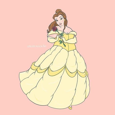 Artist Reimagines Disney Princesses As Being Plus-Size, Stirs Up A Heated Debate | Bored Panda Plus Size Disney Princess, Drawings Of Disney Characters, Drawings Of Disney, What Is Normal, Disney Character Drawings, Princess Illustration, Plus Size Disney, Princesses Disney, Twisted Disney