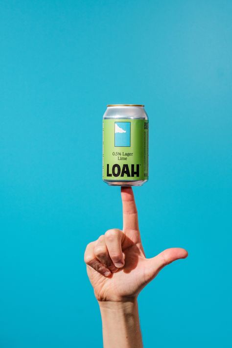 Loah Beer Co. — fred trevor design Drink Can Product Photography, Beer Can Photography, People Drinking Cocktails, Beer Photography Photo Ideas, Beer Product Photography, Brewery Photography, Drink Photoshoot, Beer Photoshoot, Beer Shots