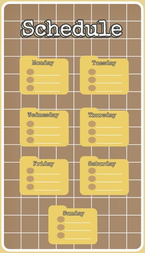 Hello, it's my first ever pin Timetable Ideas Aesthetic, Aesthetic Schedule, Timetable Ideas, Monday Thursday, Friday Saturday Sunday, Monday Tuesday Wednesday, Thursday Friday, Monday Tuesday, Ideas Aesthetic