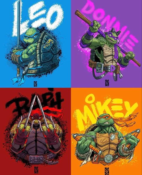 Ninja Turtle Art, Tmnt Fan Art, Ninja Turtle Raphael, Tmnt Wallpaper, The Ninja Turtles, Turtle Wallpaper, Donatello Ninja Turtle, Raphael Tmnt, Tmnt Comics