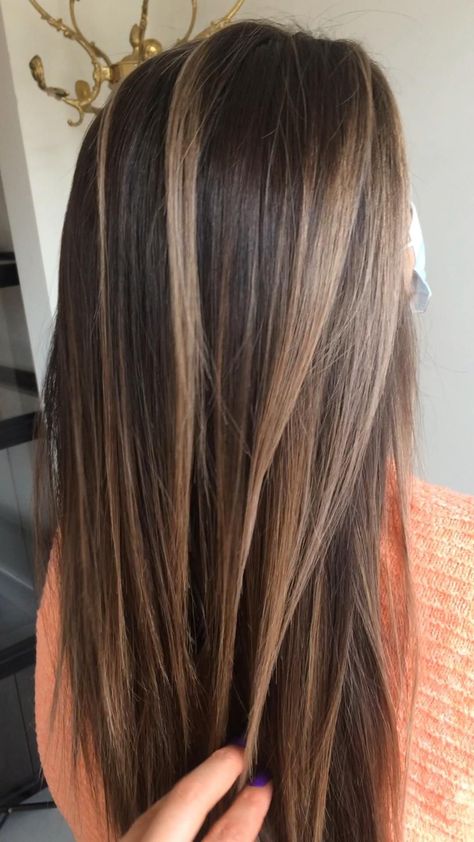 Balayage For Brown Hair, Brunette Hair Color With Highlights, Babylights Hair, Brunette Hair With Highlights, Hair Color Light Brown, Autumn Inspired, Long Hair Color, Brown Hair Balayage, Light Hair Color