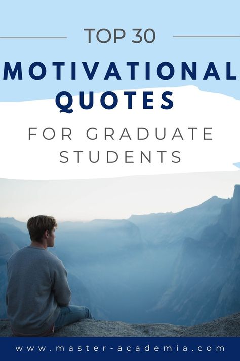 Graduate studies mark a unique chapter in a student’s life, often defined by self-discovery, overcoming challenges, and the active pursuit of one’s future. Here is a curated list of the most inspiring motivational quotes tailored to graduate students navigating this distinct journey of graduate studies. #motivational #quotes #graduate #students #inspiration Masters Degree Quotes, Grad School Quotes, Quotes For Graduating Students, Degree Quotes, Academic Inspiration, Masters Graduation, Challenge Quotes, Inspirational Quotes For Students, Overcoming Challenges