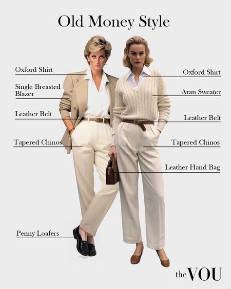 How to Dress Old Money: 17 Must-Have Fashion Essentials Dress Old Money, Estilo Ivy League, Chique Outfit, Classic Style Outfits, Chique Outfits, Elegante Casual, Old Money Style, Fashion Capsule, Stil Inspiration