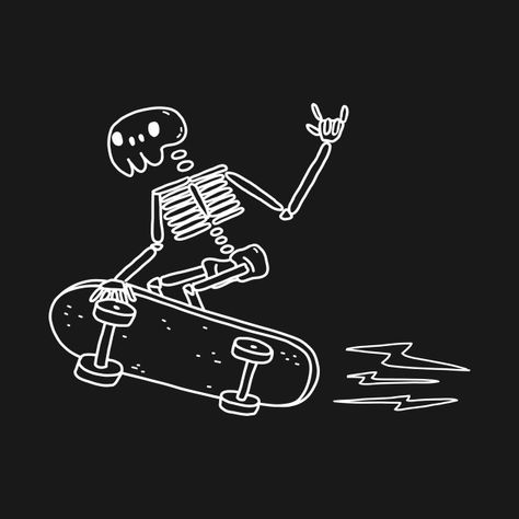 Skater skeleton - Skater Design - T-Shirt | TeePublic Skater Wallpaper, Skater Skeleton, Skater Design, Skateboard Aesthetic, Sharpie Tattoos, Bitcoin Trading, Skateboard Design, Picture Collage Wall, Wallpaper Iphone Christmas