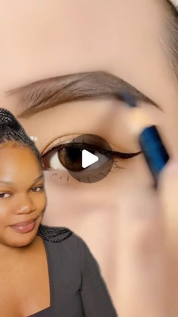 Easy Eyebrow Drawing, Eyebrow Tutorial For Beginners, Eyebrow Shading, How To Do Eyebrows, Eyebrow Hacks, Filling In Eyebrows, Face Makeup Tips, Eye Brow, Eyebrow Tutorial