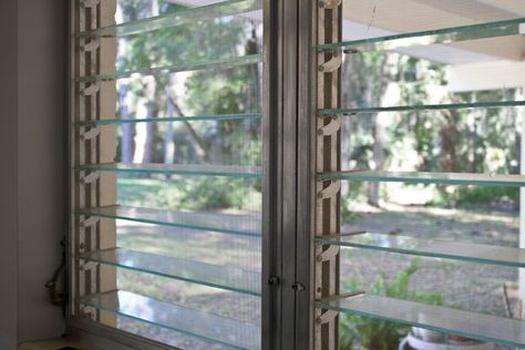 Jalousie Windows For Your Home - Modernize Floor Windows, Jalousie Window, Porch Awning, House Window Design, Impact Windows, Window Security, Corner Window, Clerestory Windows, Hawaii Homes