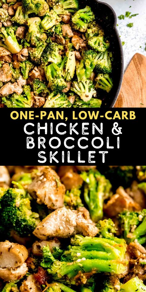 Chicken And Broccoli Skillet, Easy Chicken And Broccoli, Broccoli Recipes Healthy, Broccoli Skillet, Easy Chicken Dinner, Chicken And Broccoli, Perfect Chicken, Frozen Broccoli, Losing 40 Pounds