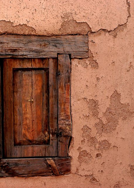 Windows can be doors in Taos, New Mexico. #taos #newmexico #journey Taos New Mexico, Santa Fe Style, Wooden Door Design, Beautiful Windows, Land Of Enchantment, Old Windows, Old Doors, Southwest Style, Beautiful Doors