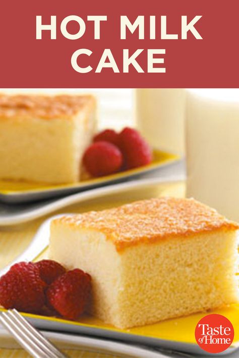 Korean Milk Cream Block Cake, Hot Milk Sponge Cake Recipe Milk Street, Hot Milk Butter Cake, Evaporated Milk Cake Recipes, Leftover Milk Uses, Recipe That Uses A Lot Of Milk, Desserts That Use A Lot Of Milk, Hot Milk Cake Old Fashioned, Recipes Using Whole Milk