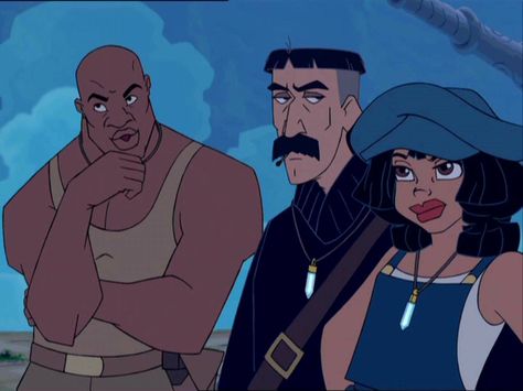 *JOSHUA, VINNY & AUDREY: The Lost Empire, 2001 Audrey Atlantis, Atlantis Movie, Atlantis Characters, Disney Princess Kida, Disney Atlantis, Lost City Of Atlantis, Disney Movie Characters, Atlantis The Lost Empire, Disney And Dreamworks