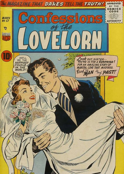 Comic Wedding, Vintage Pop Art, Comics Love, Romance Comics, Pop Art Comic, True Romance, Book Categories, Classic Comics, American Comics