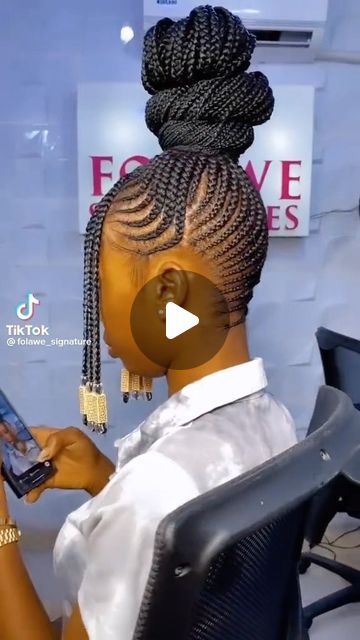 Braided Ponytail With Bangs, Ponytail With Bangs, Braided Ponytail Hairstyles, Bantu Knots, 4c Hairstyles, Braided Ponytail, Hair Painting, You Rock, Protective Styles