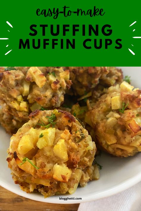 Stuffing Cups Thanksgiving, Stuffing Muffins Recipes, Stuffing Cups Muffin Tins, Stuffing Muffins Stove Top, Potato Stuffing Recipes, Stove Top Stuffing Muffins, Stuffing Muffins Thanksgiving, Canadian Meals, Sausage Stuffing Muffins