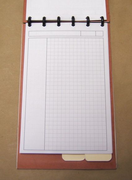 My Circa steno notebook. When I print this, choose borderless, and change print to fast draft.  Then it comes out perfect. Tul Notebook Ideas, Cinch Projects, Disc Notebook, Disc Planner, Moleskine Planner, Arc Notebook, Discbound Notebook, Discbound Planner, Bullet Journal Printables