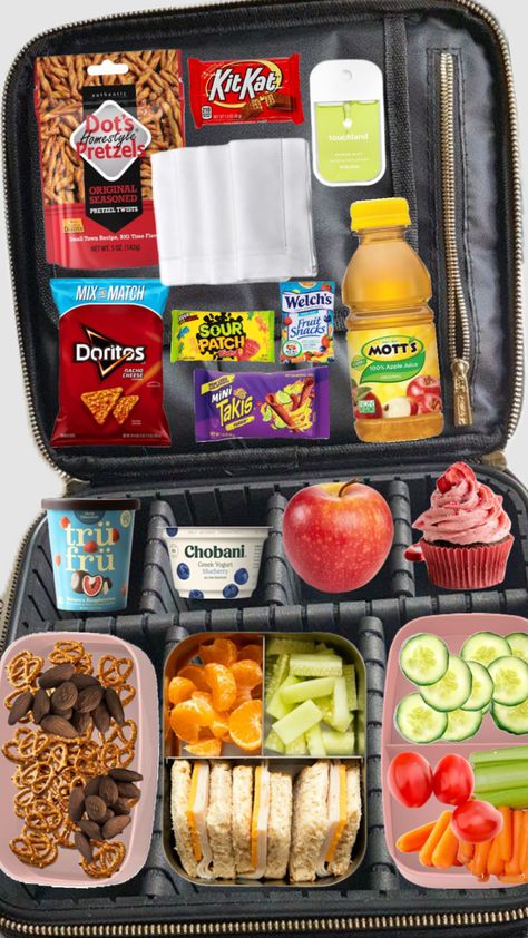 Big Lunch Box, Seasoned Pretzels, Chobani Greek Yogurt, School Lunch Recipes, Book Christmas Gift, Bento Ideas, Pretzel Twists, Sour Fruit, Nacho Cheese