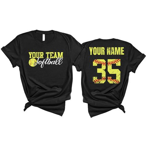 PRICES MAY VARY. PERSONALIZED T-SHIRT: A Personalized Softball Mom Shirts with name and shirt number will be the perfect gift for softball lovers, mom, daughter, sister, niece, Wife, girlfriend,... Personalized softball mom; softball mom shirt; will be a great gift for softball coaches, softball gils, softball players, softball fans, school team, mommy, auntie, girlfriend, mom, sister, best friend on Sports matches, Birthday, Christmas, Valentine's Day... CUSTOM YOUR T-SHIRT: This is a text cust Softball Coach Shirts, Softball Shirts For Moms, Birthday Girl Shirt Womens, Custom Softball Shirts, Booster Club, Number Gifts, Softball Catcher, Custom Softball, Softball Coach