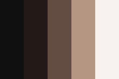 Dark Academia Color Palette, Nude Color Palette, White Color Palette, Monochrome Makeup, Pantone Color Chart, Dark Color Palette, Black Color Palette, Email Examples, Color Palette Challenge