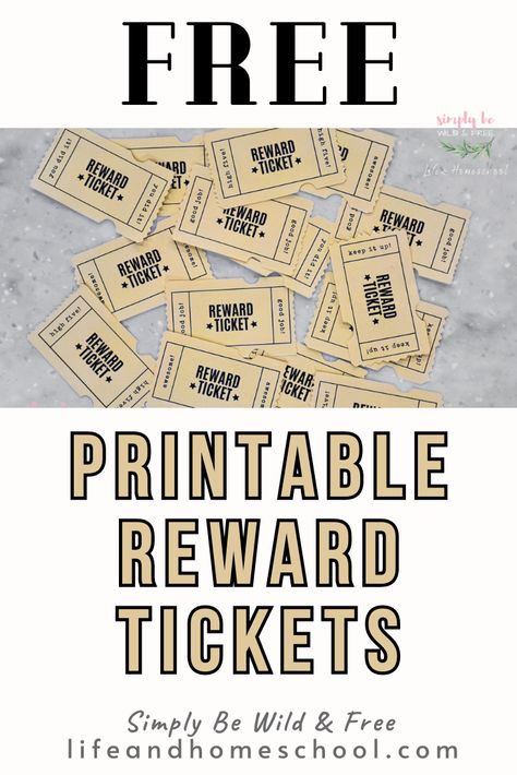 Encourage positive behavior management with our free printable reward tickets! These can be used as a part of your at home reward system for kids or as part of a whole classroom reward system or reward chart! Printable Reward Tickets, At Home Reward System, Tickets Printable Free, Classroom Reward System, Reward Tickets, Reward System For Kids, Positive Behavior Management, Teaching Freebies, Behavior Rewards