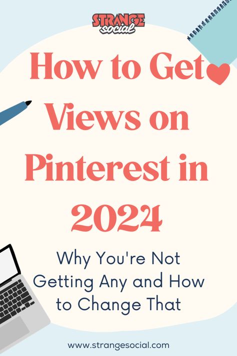 Discover strategies to increase your views on Pinterest in 2024. Learn about Pinterest keywords, where to put them, and how to find them. Pinterest Growth Strategy, How To Get More Views On Pinterest, Pinterest 2024 Predictions, Grow Pinterest, Book Ads, Pinterest Tutorial, Graduation Images, Learn Pinterest, Pinterest Hacks