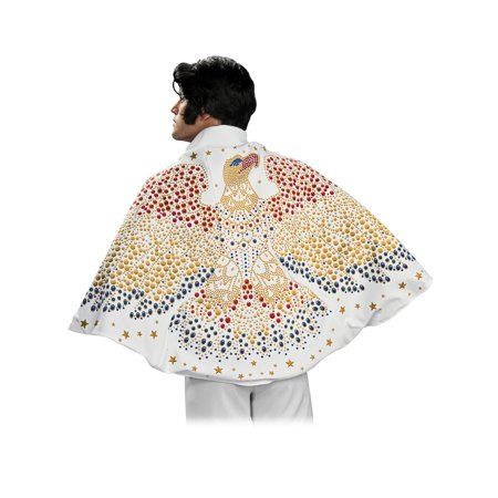 Elvis Cape, Elvis Costume, Cape Costume, White Cape, Eagle Design, Up Costumes, Dress Up Costumes, Halloween Accessories, Pet Costumes