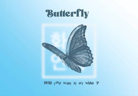 Butterfly • BTS The most beautiful moment in life pt.2 Bts The Most Beautiful Moment In Life, Butterfly Bts, Bts Butterfly, Widget Photos, Bighit Entertainment, Energy Vibes, Bts Lyrics, Eric Nam, Life Poster