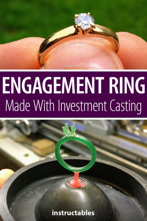 Diy Engagement Ring, Investment Casting, Wax Molds, Make Your Own Jewelry, Electronic Engineering, Casting Jewelry, Ring Metal, Metal Work, Gold Engagement