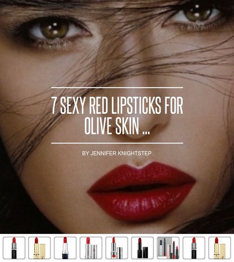 Good Article : 7 Sexy Red Lipsticks for Olive Skin - based on your skin undertones Lavender Lipstick, Light Olive Skin, Lip Color Palette, Smashbox Be Legendary Lipstick, Best Red Lipstick, Light Pink Lip Gloss, Wedding Makeup Tutorial, Wedding Makeup For Brown Eyes, Skin Undertones