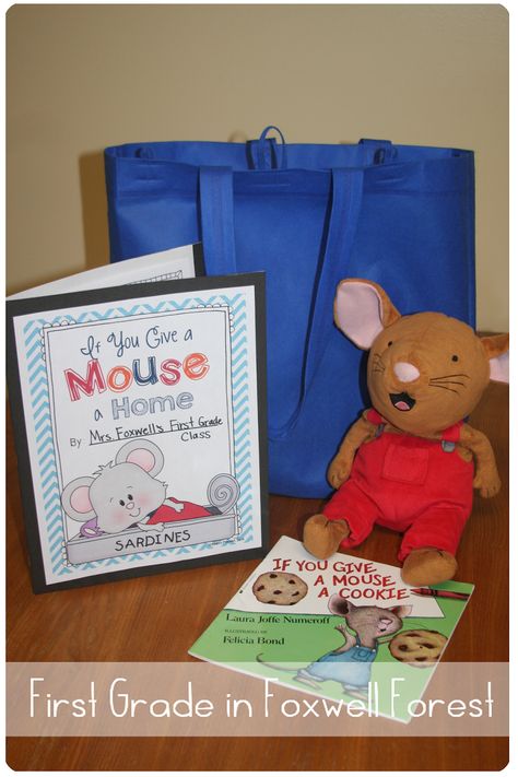 My kids LOVE taking Mr. Mouse home and writing about their adventures with him! Your kids will love this take-home bag too!! Storytime Activities, Literacy Bags, Reading Bag, Girl Boss Book, Laura Numeroff, Family Involvement, Tips For Teachers, Teaching Crafts, Class Pet