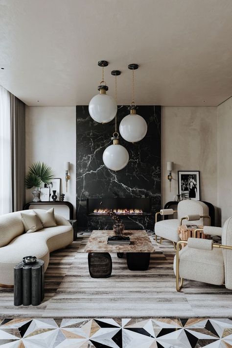 Interior Design Per La Casa, Inspire Me Home Decor, Design Del Prodotto, Living Room Inspo, A Living Room, A Fire, Ideas Home, Living Room Inspiration, Luxury Living Room