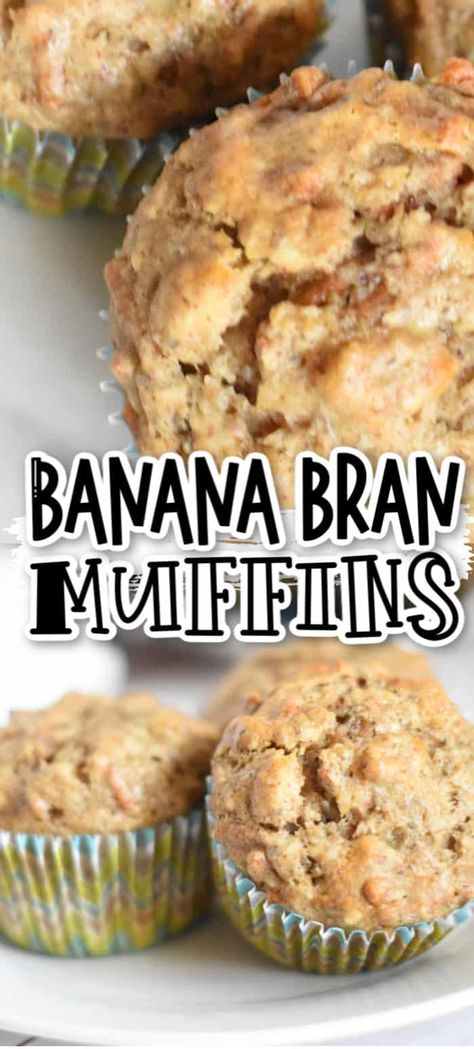 All Bran Muffins, Bran Muffin Recipe, Fiber Muffin, Banana Bran Muffins, Oat Bran Muffins, Flax Muffins, Bran Muffin, Bran Muffin Recipes, Source Of Fiber