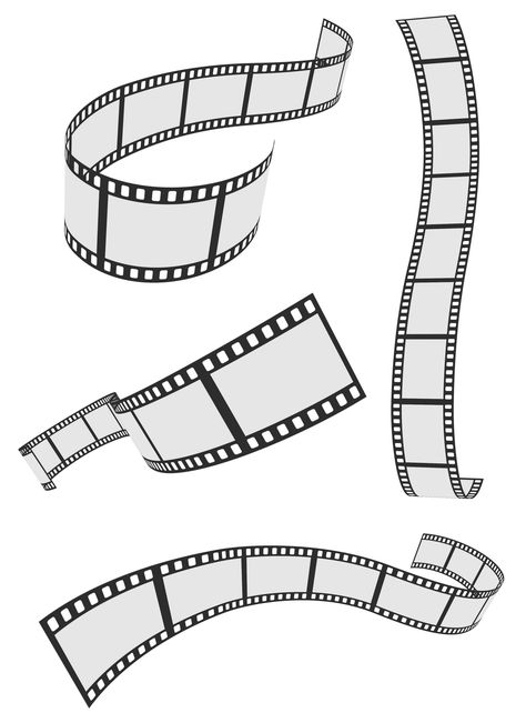 Film Strip 4 Roll Set Vector [EPS File] Vector EPS Free Download ... Logo Film, Deco Cinema, Roll Of Film, Jean Renoir, Cinema Projector, Film Projector, Film Tape, Camera Tattoo, Film Paper