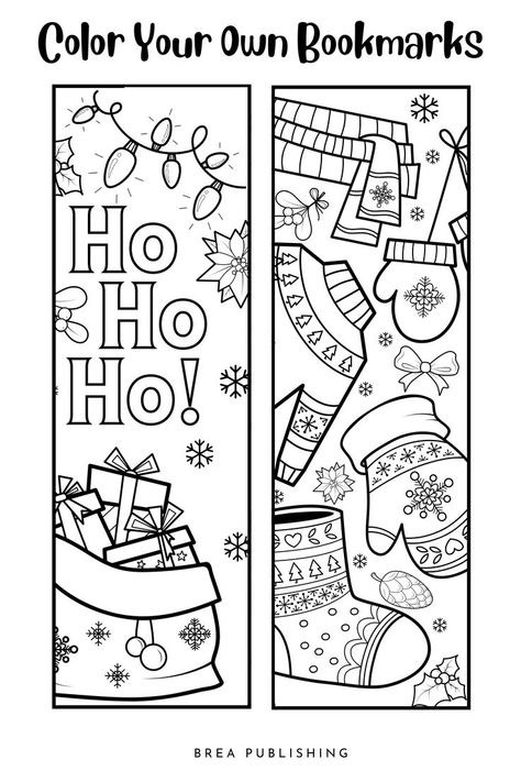 Colouring Pages For Adults Christmas, Winter Coloring Bookmarks Free Printable, Free Printable Christmas Bookmarks To Color, Book Mark Coloring Pages, Winter Bookmarks For Kids Free Printable, Bookmark Coloring Pages Free Printable, Christmas Bookmarks Printable Free, Christmas Activities Aesthetic, Free Printable Christmas Bookmarks