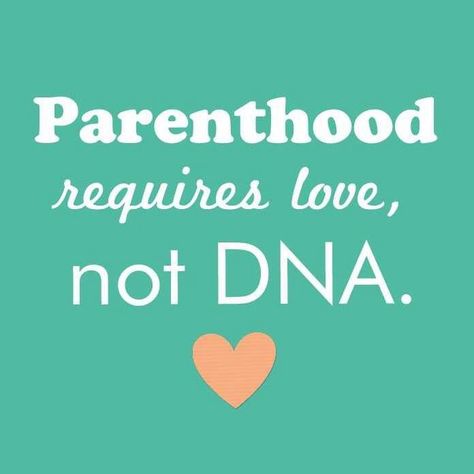 And if you think differently, not only are you wrong-you should definitely not be a parent or step parent. Becoming A Foster Parent, Adoption Quotes, I Carry Your Heart, Step Parenting, Fathers Day Quotes, Foster Parenting, Foster Care, Never Too Late, E Card