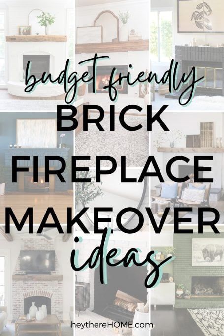 How To Remodel A Brick Fireplace, Fireplace Makeover Brick Farmhouse, Diy Fireplace Brick Makeover, Redo Fireplace Before And After Brick, Rebricking A Fireplace, Faux Brick For Fireplace, Old Brick Fireplace Ideas, Pink Brick Fireplace Makeover, Upgrading Brick Fireplace