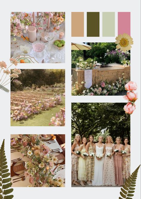 The most beautiful spring wedding Falling For Spring Wedding, Wedding Spring Colors, Spring Wedding Aesthetic, Desert Bachelorette, Fairytale Life, Pastel Wedding Colors, Rustic Spring Wedding, Elegant Spring Wedding, Spring Wedding Color Palette