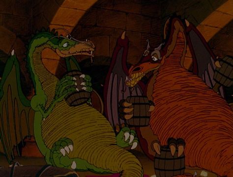 From The Flight of the Dragons Flight Of Dragons, John Ritter, Fantasy Story Ideas, Dragon Movies, Morning Cartoon, Fantasy Castle, Fantasy Movies, Dragon Drawing, High Fantasy