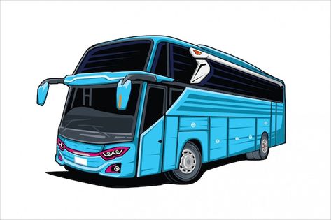 Vector Bus, Bus Illustration, Mobil Off Road, Batman Comic Cover, Bus Cartoon, Truk Besar, Mobil Rc, Mobil Mustang, Bus Art