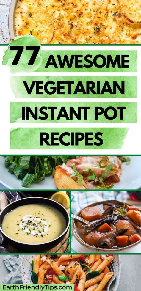 Vegetarian Instant Pot Recipes, Dinners Healthy, Instant Pot Recipes Vegetarian, Vegetarian Chili Recipe, Vegan Instant Pot Recipes, Vegetarian Instant Pot, Breakfast Meal, Quick Dinners, Instant Pot Dinner Recipes