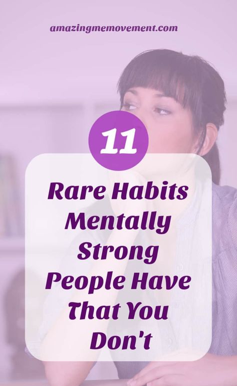 Ever wonder what it is about some people who just seem to ooze self confidence and mental strength? Here are 11 rare habits they have that you don't but you can adopt today! how to build mental strength|mental strength|train your mind|mindset|personal growth|self improvement articles|becoming mentally strong|mental exhaustion Mentally Strong People, Mental Exhaustion, Mentally Strong, Train Your Mind, Mental Strength, Best Blogs, Health And Beauty Tips, Relationship Tips, Self Confidence