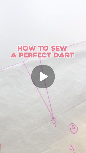 How To Dart Pants, How To Sew A Dart, How To Sew Darts In A Dress, Sewing Darts Tutorials, Darts Sewing, How To Sew Darts, Dart Machine, Sewing Darts, Sewing Stitches