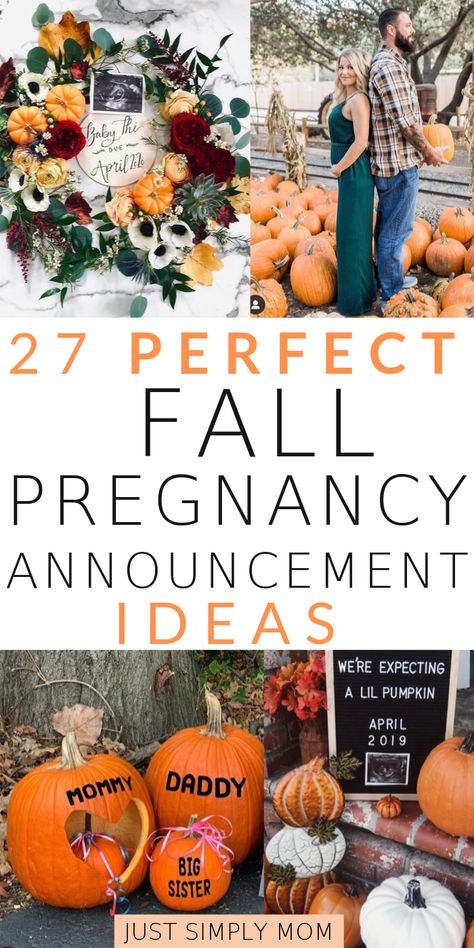 Make your fall pregnancy announcement beautiful to share with friends and family. Get creative ideas and inspiration for your photo announcement here. Fall Pregnancy, Fall Pregnancy Announcement, Pregnancy Announcement Ideas, Creepy Halloween Decorations, About Halloween, Announcement Ideas, Fall Maternity, Pregnancy Announcements, Lifestyle Blogs