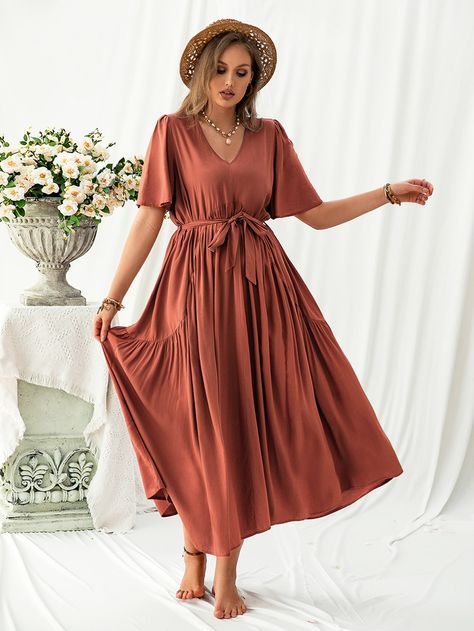 Fall Color Dresses For Wedding, Modesty Journey, Plus Size Boho Dress, Sue Williams, Boho Mama, Long Dress Plus Size, Rayon Skirt, Midi Dress Plus Size, Outfits Dress