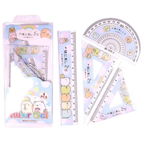 Drafting Drawing, Triangle Ruler, Drafting Tools, Ruler Set, Cute School Stationary, Kawaii School Supplies, School Tool, Stationary School, Cute Stationary