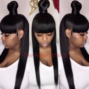 Weave Ponytail Hairstyles, Weave Ponytail, Easy Hairstyles For Medium Hair, Hairstyle Gallery, Hair Ponytail Styles, Black Hairstyles, Ponytail Styles, Short Hair Styles Easy, Easy Hairstyles For Long Hair