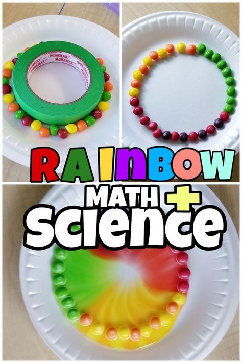 Rainbow Experiment, Activities Elementary, Math Patterns, Math And Science, Shapes Preschool, Science Lesson, Kindergarten Lesson Plans, Science Activities For Kids, Kindergarten Lessons