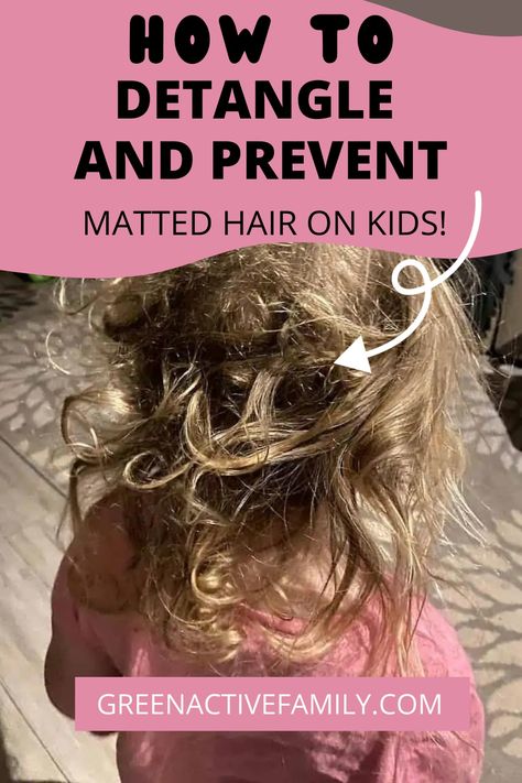 How to detangle and prevent matte hair on kids and toddlers. Read all the best parenting tips and tricks to keep your toddlers hair smooth. Enjoy smooth detangled toddler hair without the tears or screaming. Kids ideas for easy hair brushing. Parenting done right with these hacks for toddlers, kids and babies hair. Parenting Tips for Toddlers | New Mom Tips | Parenting Tips Calm | Parenting Tips Positive Toddler Curly Hair, Calm Parenting, Knotty Hair, Knot Hairstyles, Hair Brushing, Sleep Hairstyles, Matte Hair, 23 Summer, Summer Hair Trends