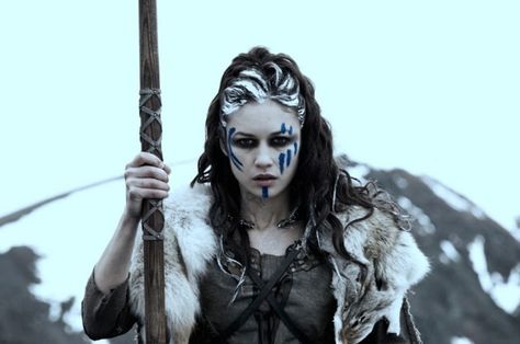 Celtic War Paint Designs | Olga Kurylenko Centurion Olga Kurylenko Centurion, Angelo Guerriero, Celtic Warriors, Olga Kurylenko, Viking History, Norse Vikings, Christina Hendricks, Norse Mythology, Gods And Goddesses